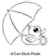 duck with umbrella birds coloring pages duck umbrella with 