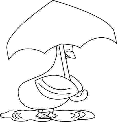 duck with umbrella duck with umbrella coloring page free printable coloring umbrella with duck 
