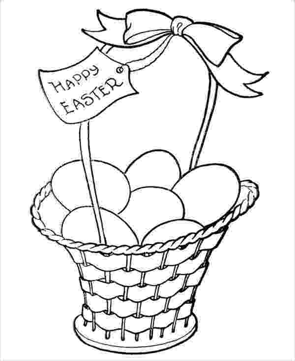 easter bunny basket coloring page 9 easter coloring pages printable jpg psd eps format coloring page bunny basket easter 
