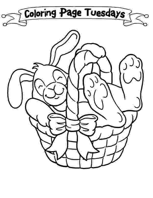 easter bunny basket coloring page a sleepy bunny inside the easter basket coloring page easter coloring bunny basket page 