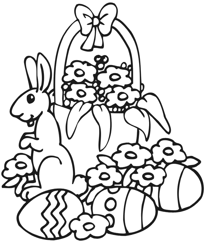 easter bunny basket coloring page easter basket coloring pages best coloring pages for kids page basket coloring easter bunny 