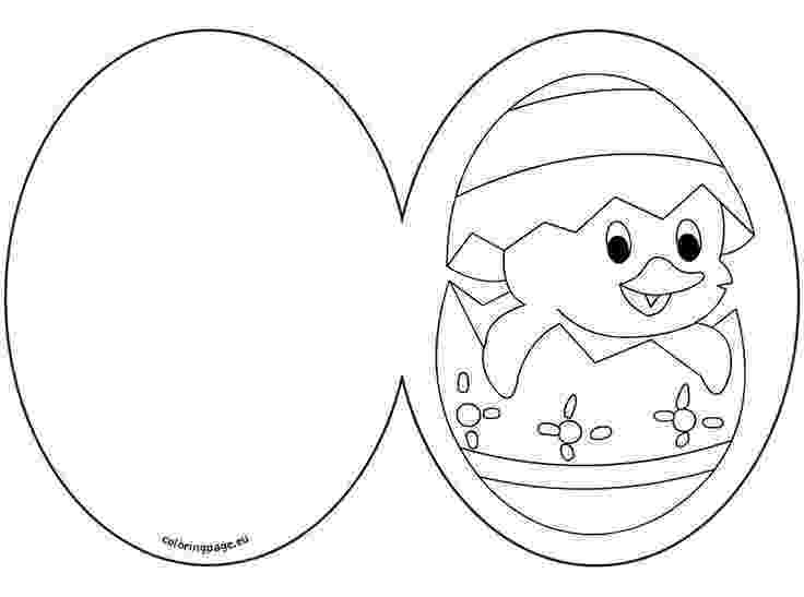 easter cards colouring happy easter card printable coloring page cards colouring easter 