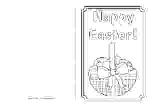 easter cards colouring welcome easter morn card coloring page free printable cards colouring easter 