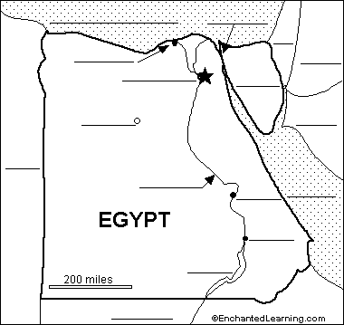 egypt coloring map black and white printable map of egypt pictures to pin on coloring egypt map 