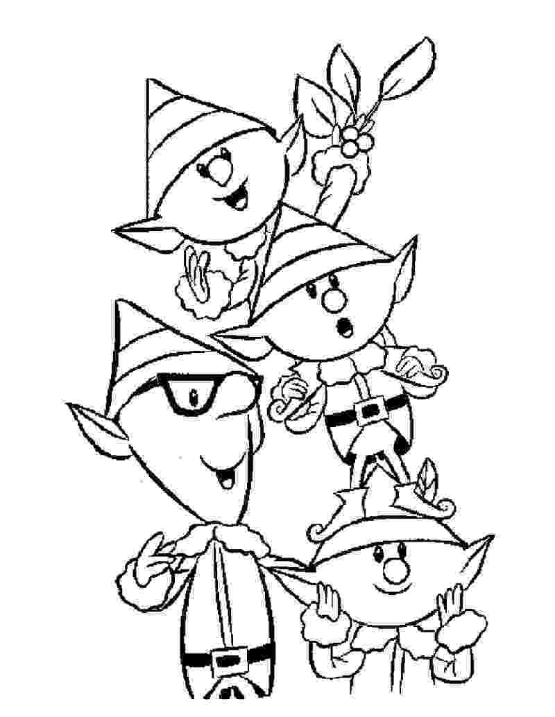 elf pictures to color christmas girl elf coloring pages hellokidscom to elf pictures color 