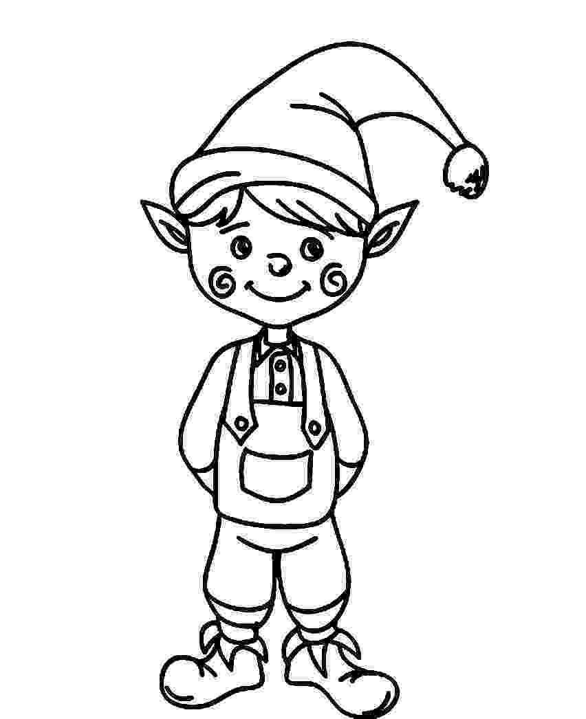 elf pictures to color elf coloring pages elf color pictures to 