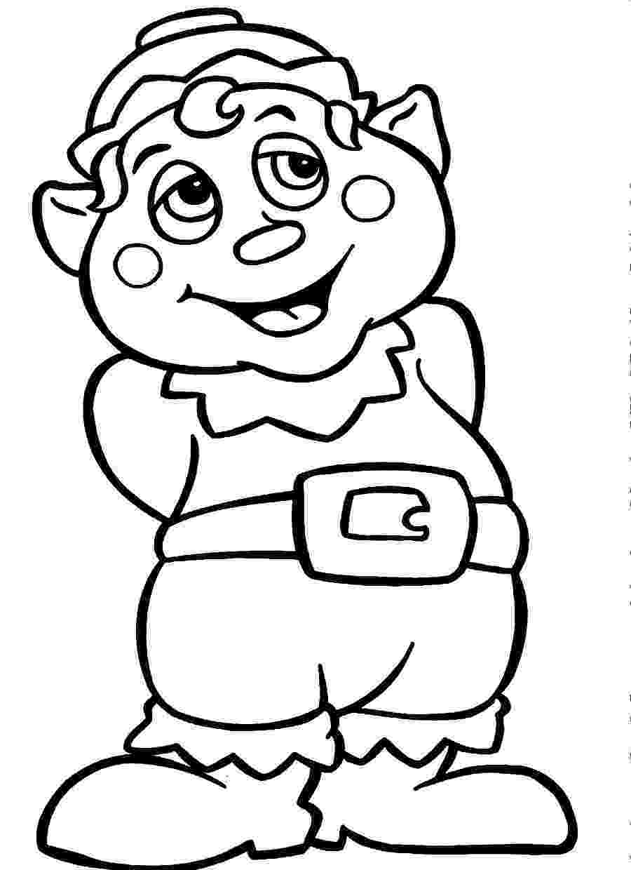 elf pictures to color free printable elf coloring pages for kids cool2bkids pictures elf to color 