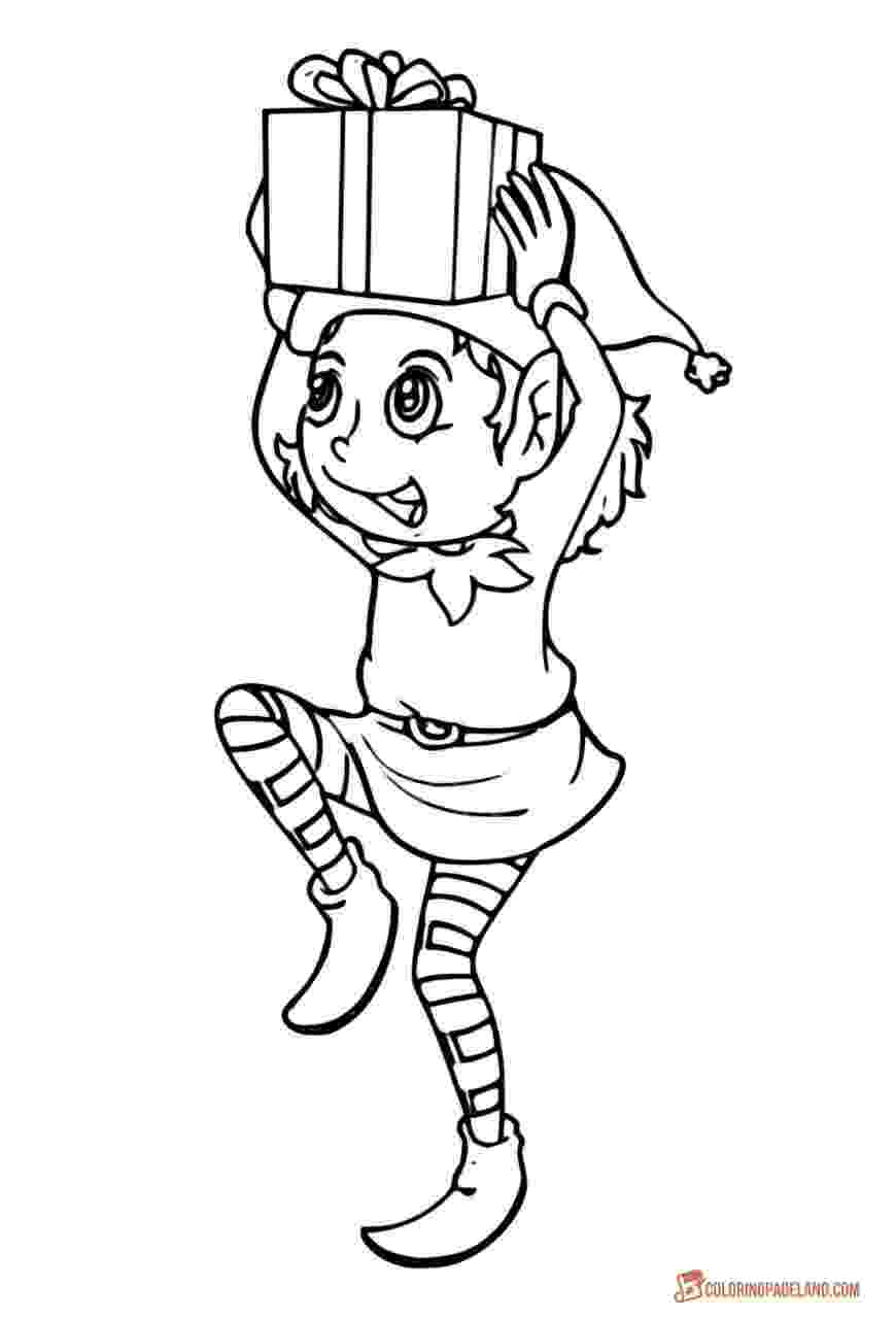 elf pictures to color little lids siobhan color elf pictures to 