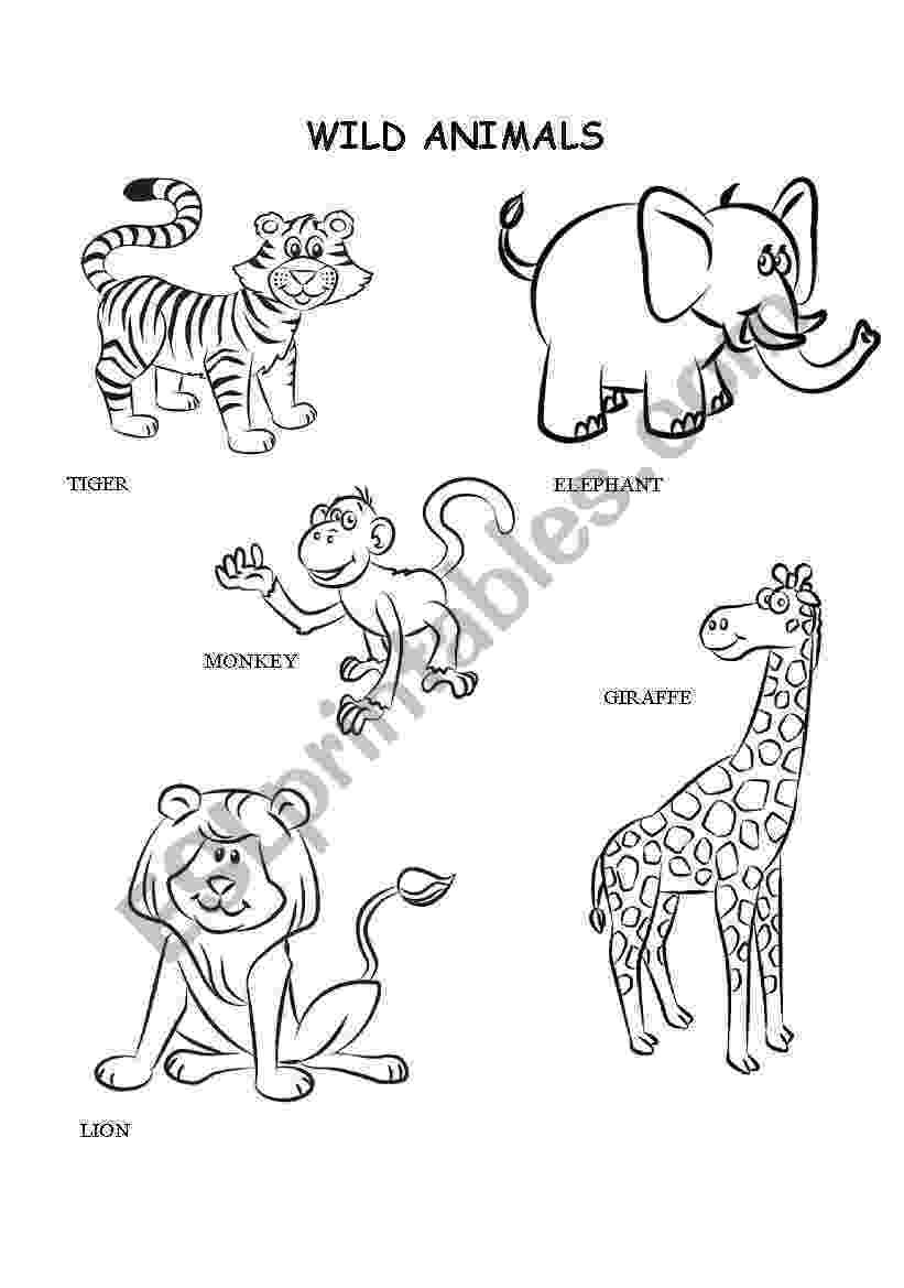 esl colouring pages animals color games for kindergarten esl gameswallsorg pages esl animals colouring 