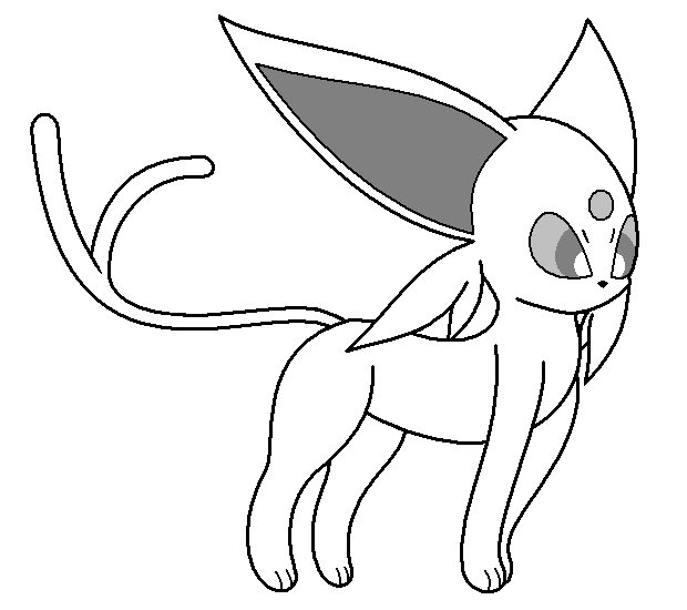 espeon coloring pages espeon lineart by riuauraeon on deviantart pages espeon coloring 