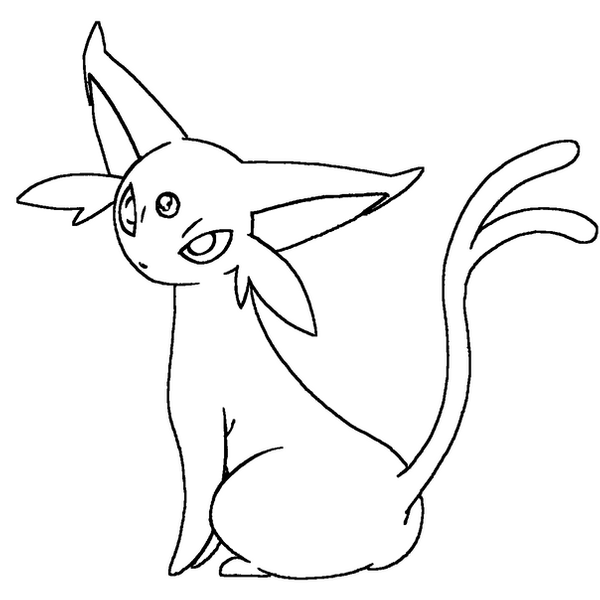 espeon coloring pages espeon lineart by skylight1989 on deviantart coloring pages espeon 
