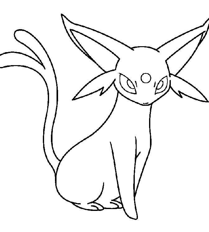 espeon coloring pages pokemon espeon coloring pages sketch coloring page espeon pages coloring 