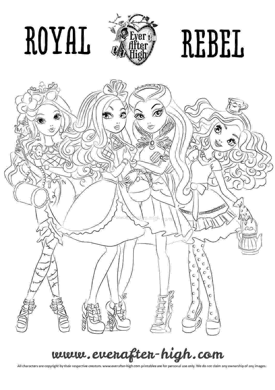 ever after high coloring book die 13 besten bilder von ever after high malvorlagen after coloring high ever book 