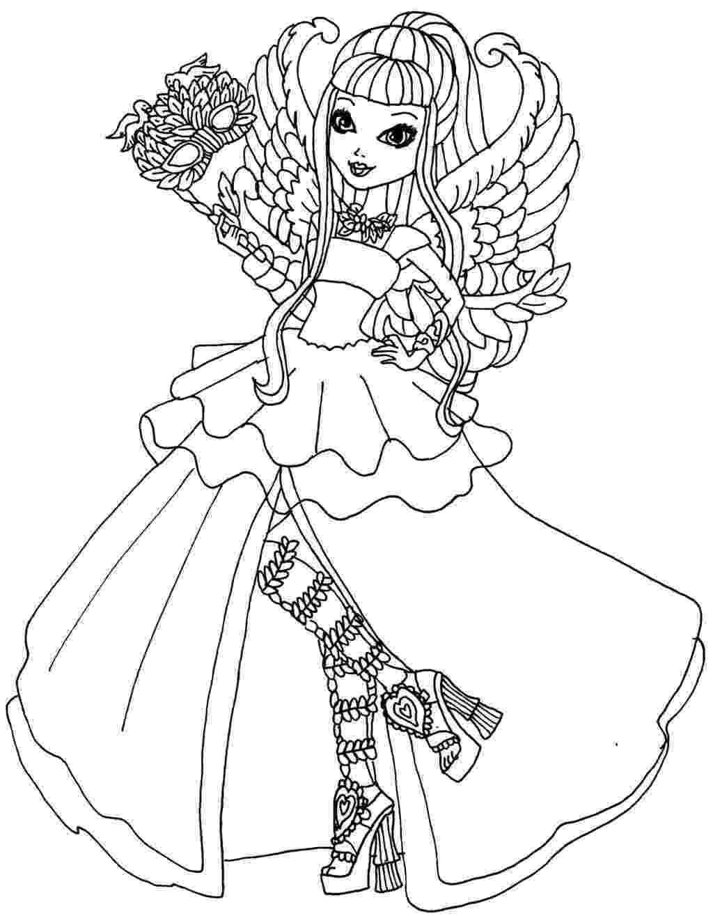 ever after high printables ever after high coloring pages download print online high printables after ever 