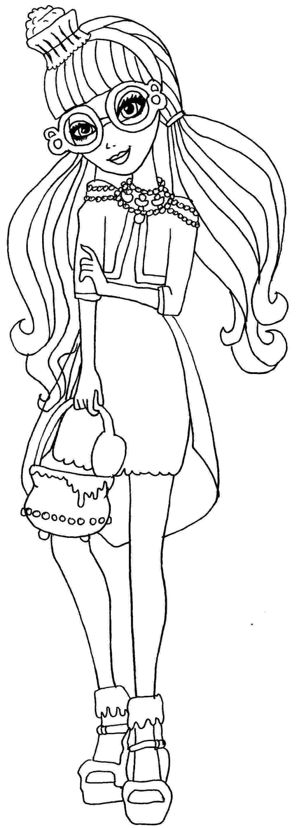 ever after high printables top 10 ever after high coloring pages after high ever printables 