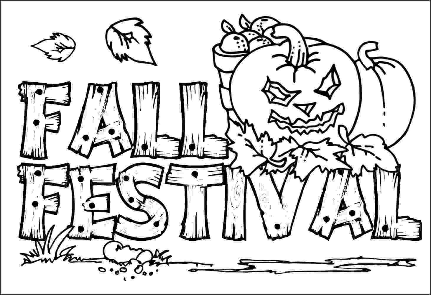 fall coloring pages printable free free autumn and fall coloring pages coloring free pages printable fall 