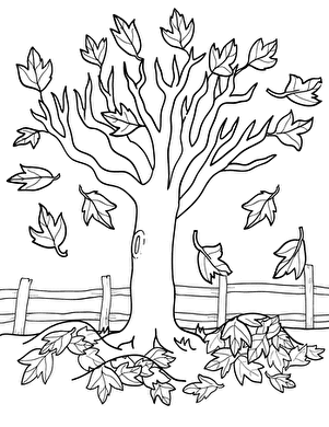 fall tree coloring sheet maple tree worksheet educationcom fall tree coloring sheet 