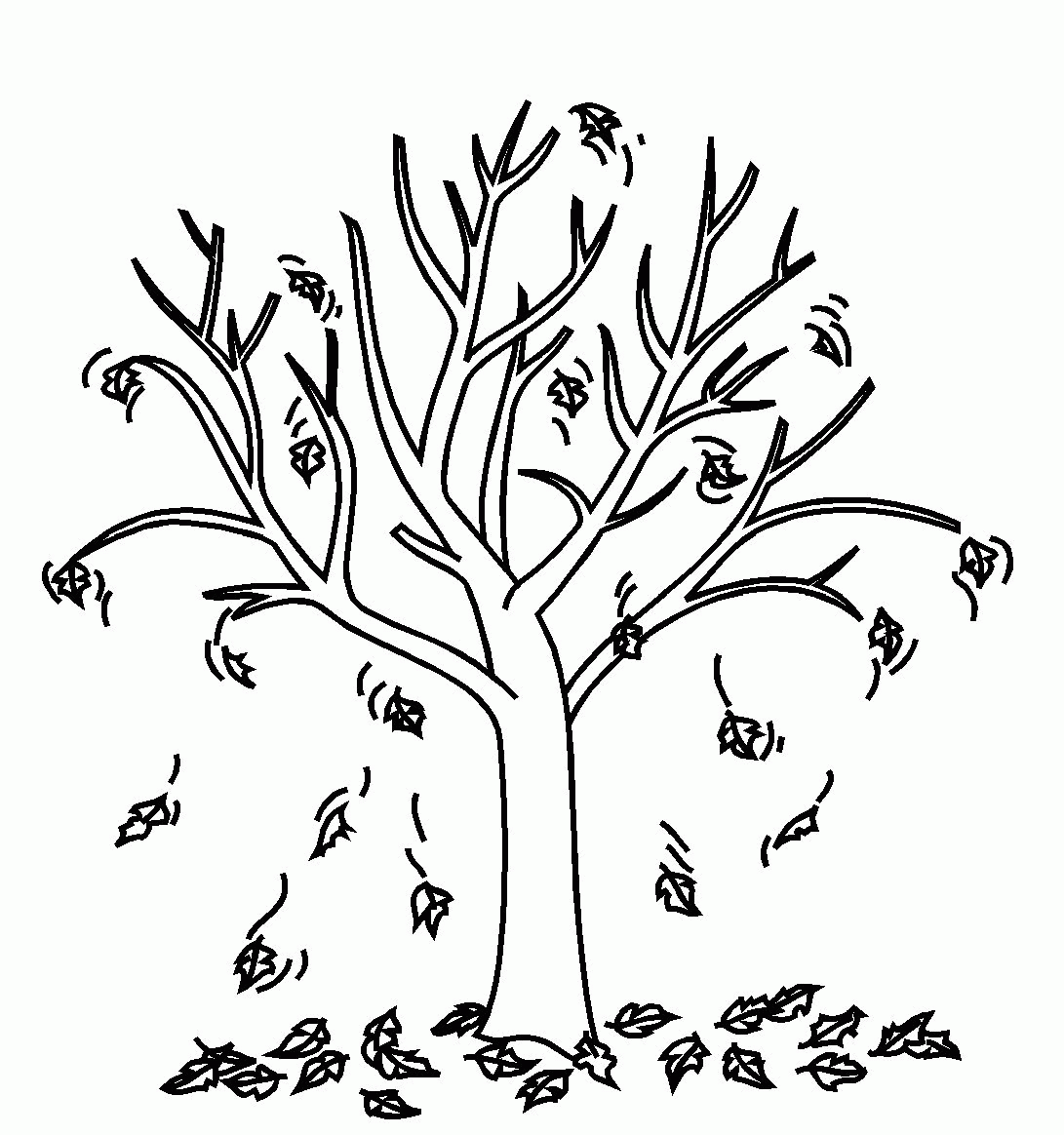 fall tree coloring sheet tree leaves coloring pages at getcoloringscom free fall tree sheet coloring 