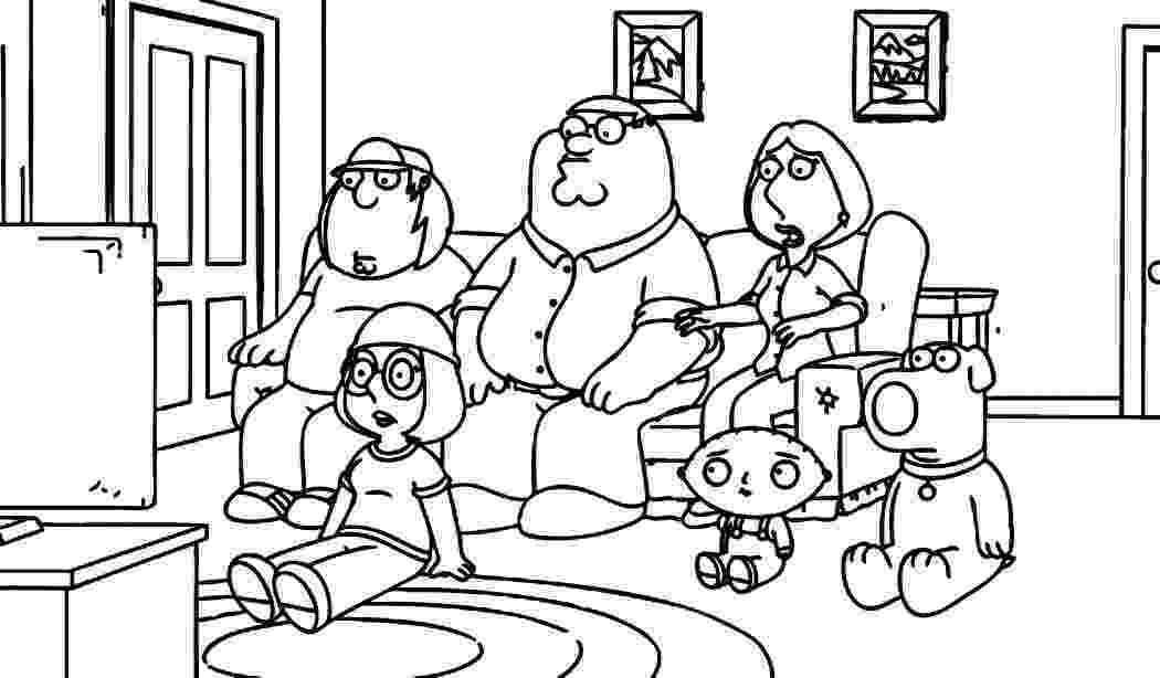 family coloring pages printable family guy printable coloring pages coloring home pages printable coloring family 
