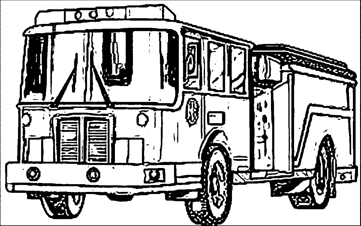 fire engine sketch fire trucks drawing at getdrawingscom free for personal sketch engine fire 
