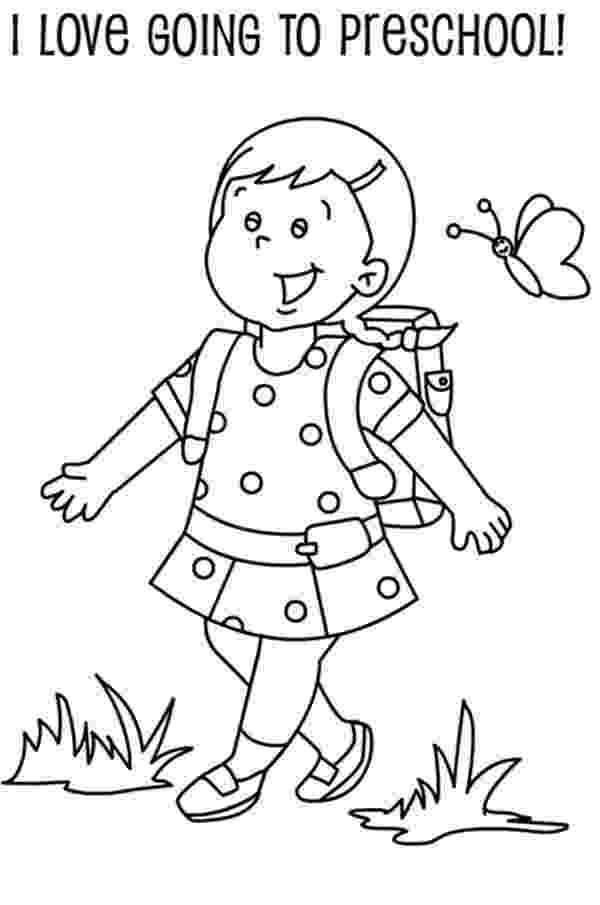 first day of kindergarten coloring page 1000 images about inapoi la scoala pagini de colorat on coloring page day of first kindergarten 