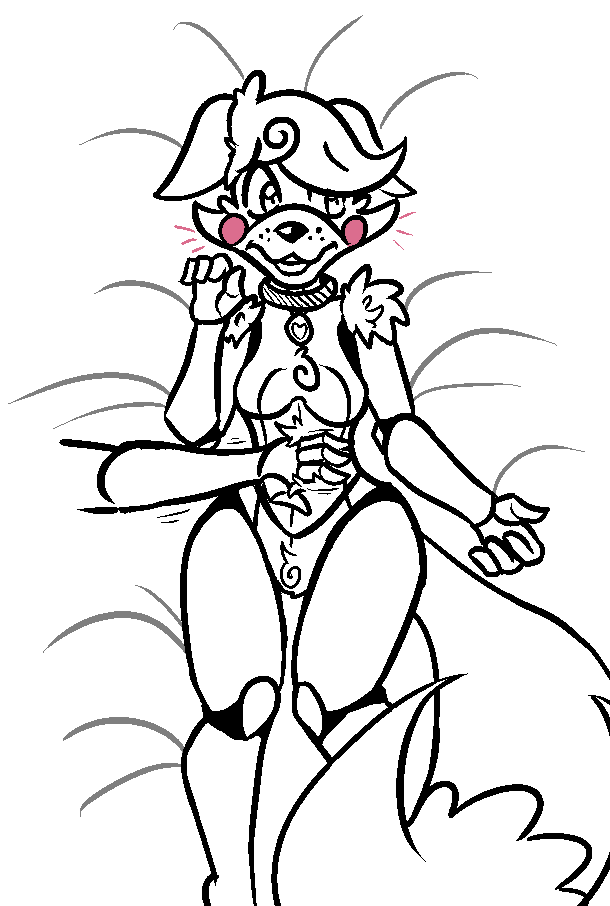 five nights at freddys mangle mangle from five nights at freddy39s coloring page five nights at freddys mangle 