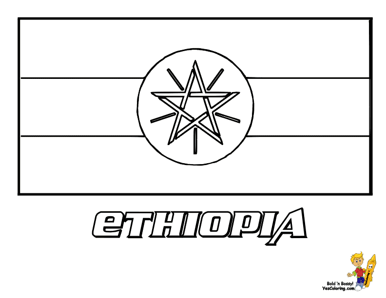 flag of ethiopia coloring page auspicious flags colouring nations cambodia ethiopia ethiopia page of coloring flag 