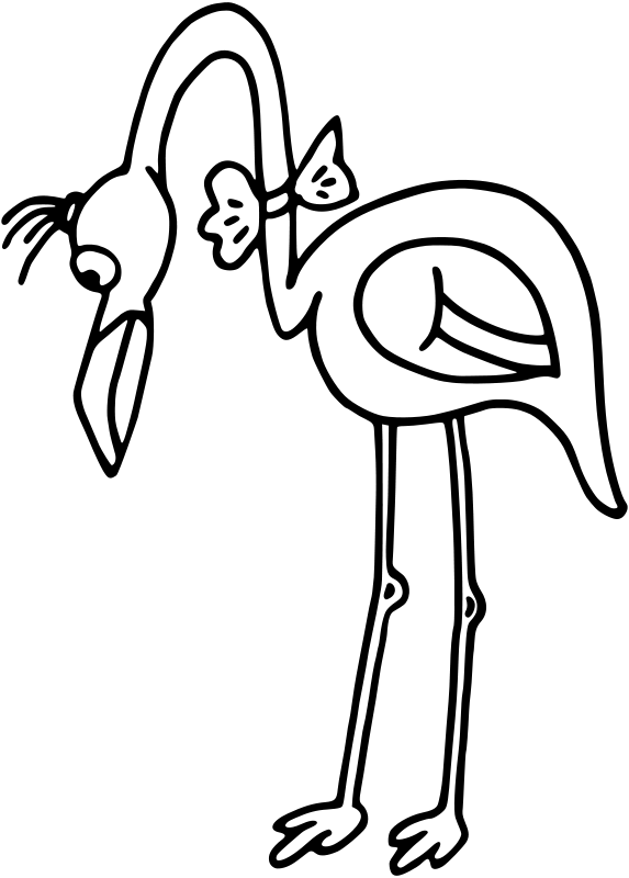 flamingo coloring sheet flamingo coloring page for kids free printable picture flamingo coloring sheet 