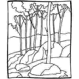 forest pictures to color forest coloring page pictures to forest color 