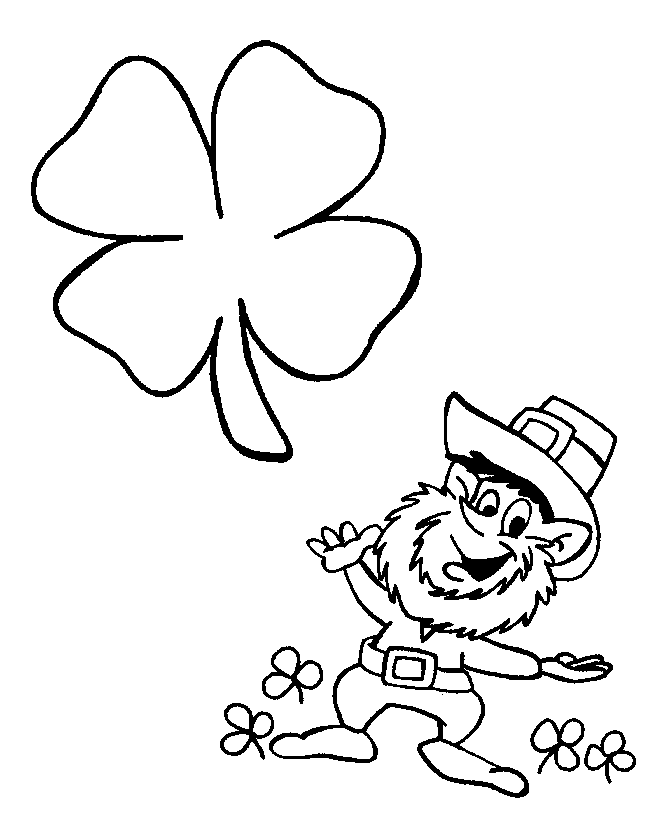 four leaf clover coloring page four leaf clover coloring pages getcoloringpagescom four leaf clover coloring page 