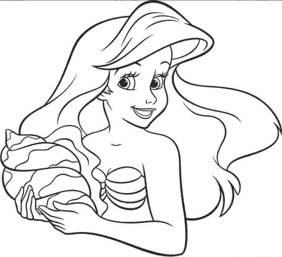 free ariel coloring pages ariel coloring pages to download and print for free pages free coloring ariel 