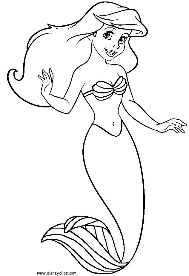 free ariel coloring pages the little mermaid coloring pages allkidsnetworkcom pages free ariel coloring 