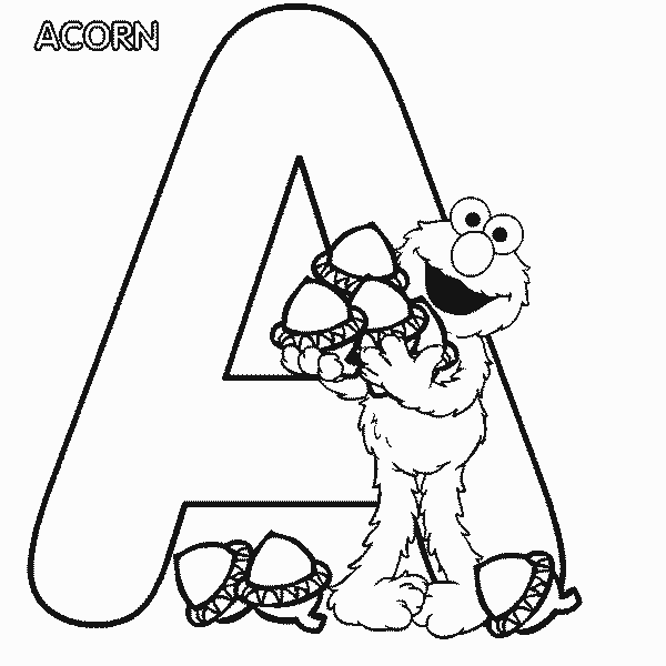 free coloring pages alphabet sesame street sesame street coloring pages letters l preschool crafts alphabet pages free street coloring sesame 
