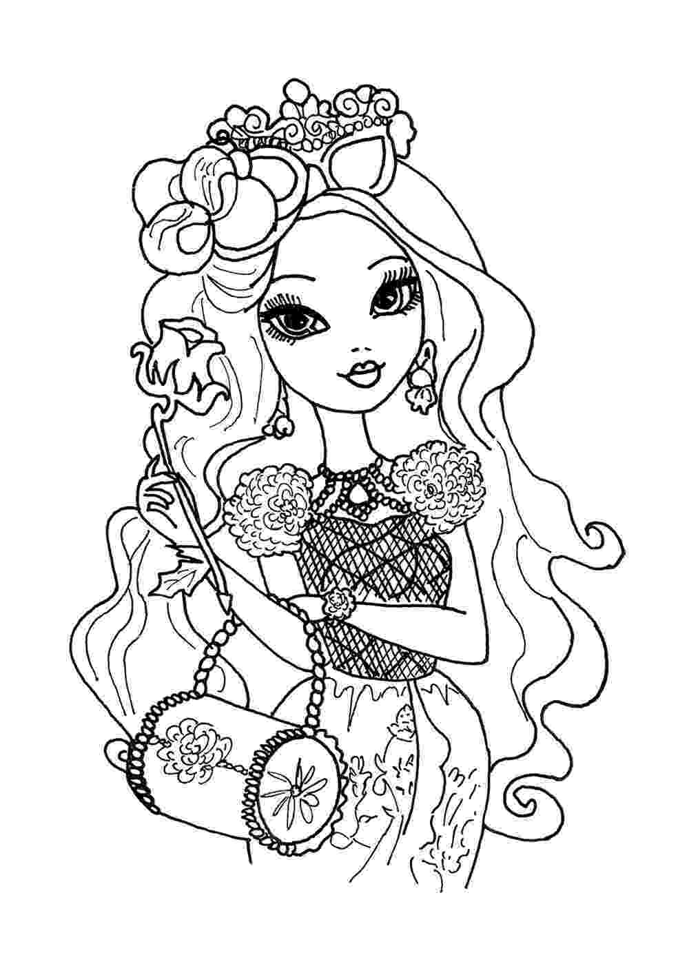 free coloring pages download ever after high coloring pages to download and print for free download coloring pages free 