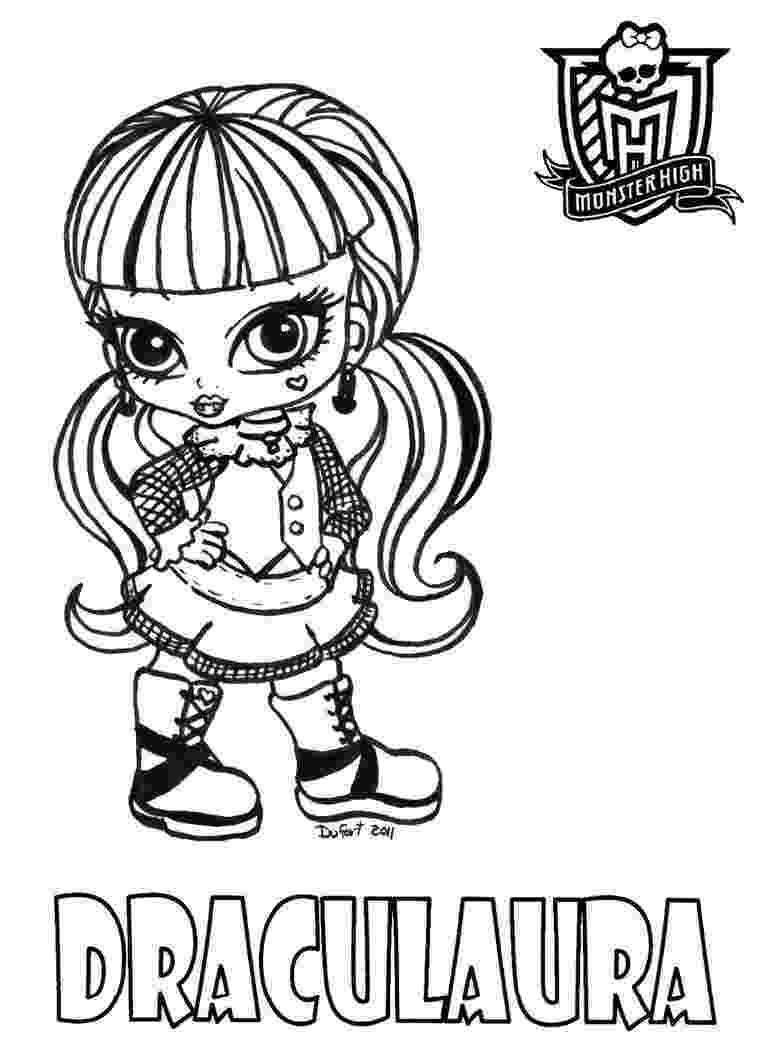 free coloring pages monster high all about monster high dolls baby monster high character pages high free coloring monster 