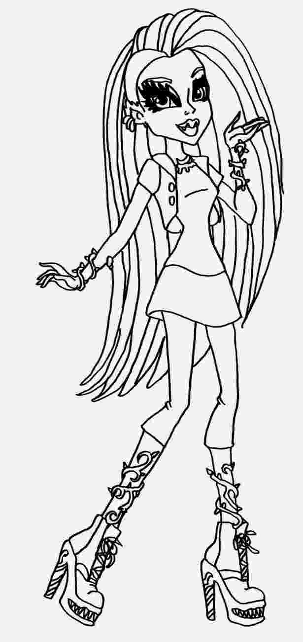free coloring pages monster high coloring pages monster high coloring pages free and printable monster pages coloring free high 