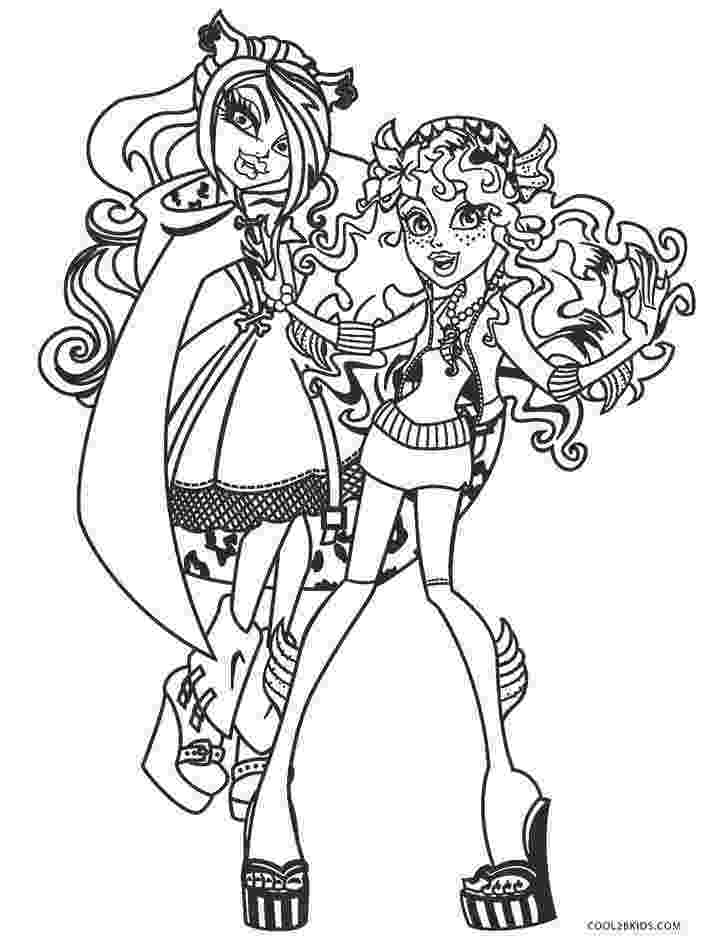free coloring pages monster high free printable monster high coloring pages for kids free pages monster coloring high 