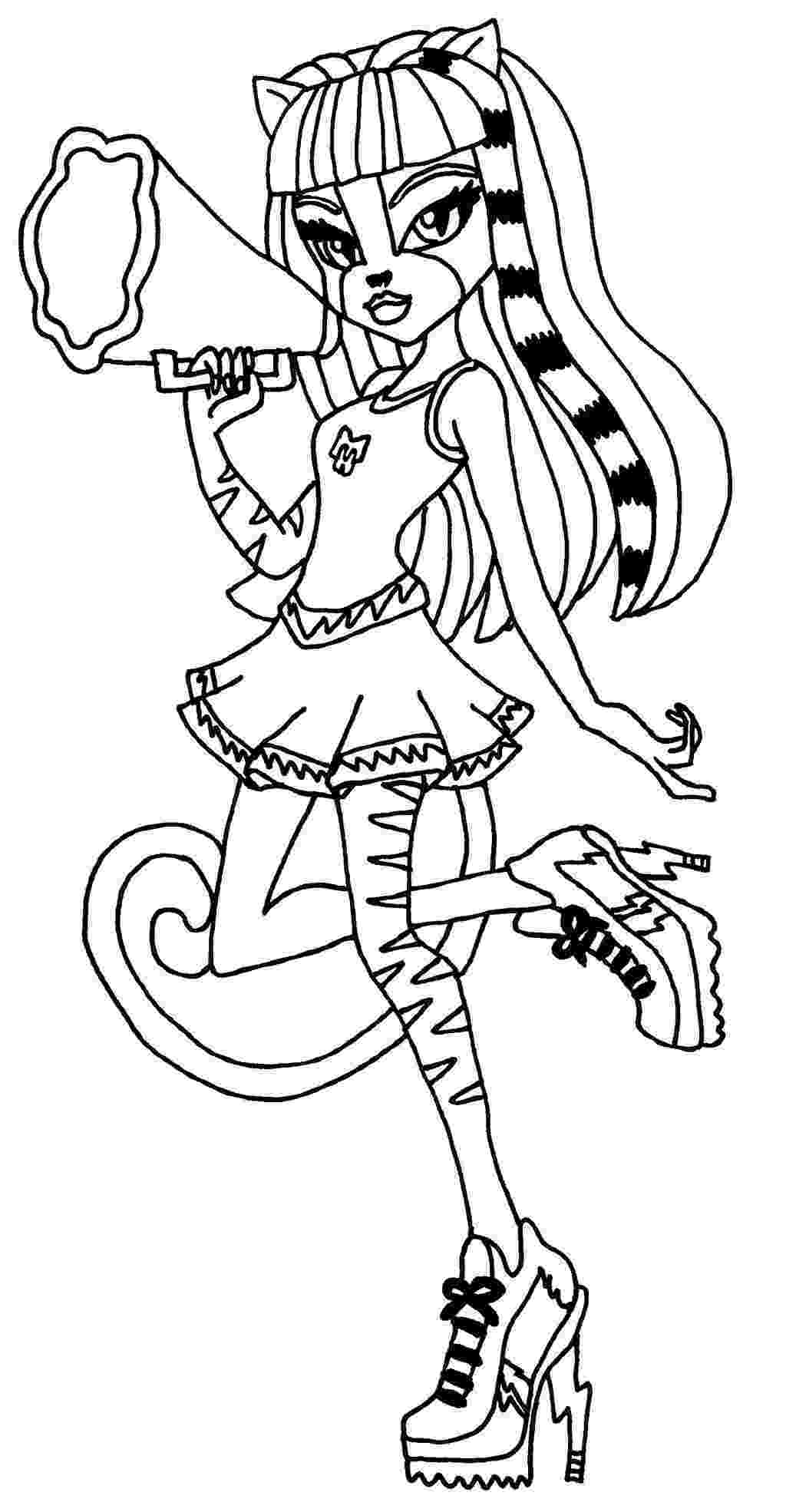 free coloring pages monster high monster high monster high 4 jaclyn monster high monster free high pages coloring 