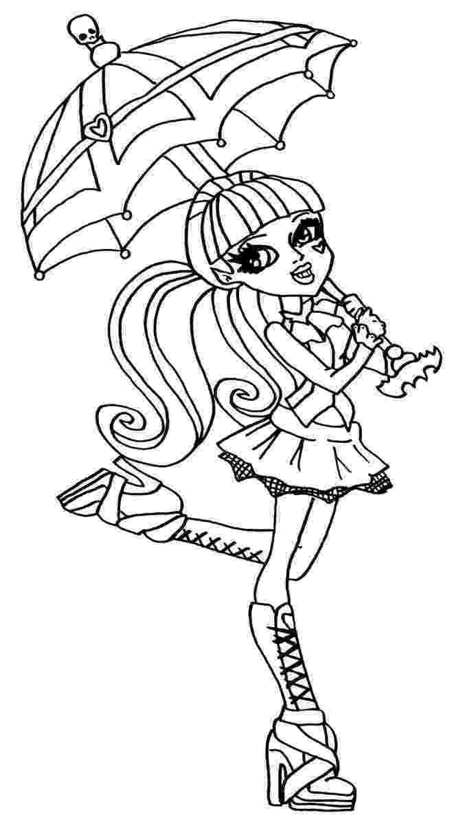free coloring pages monster high monster high to color for children monster high kids free monster coloring high pages 