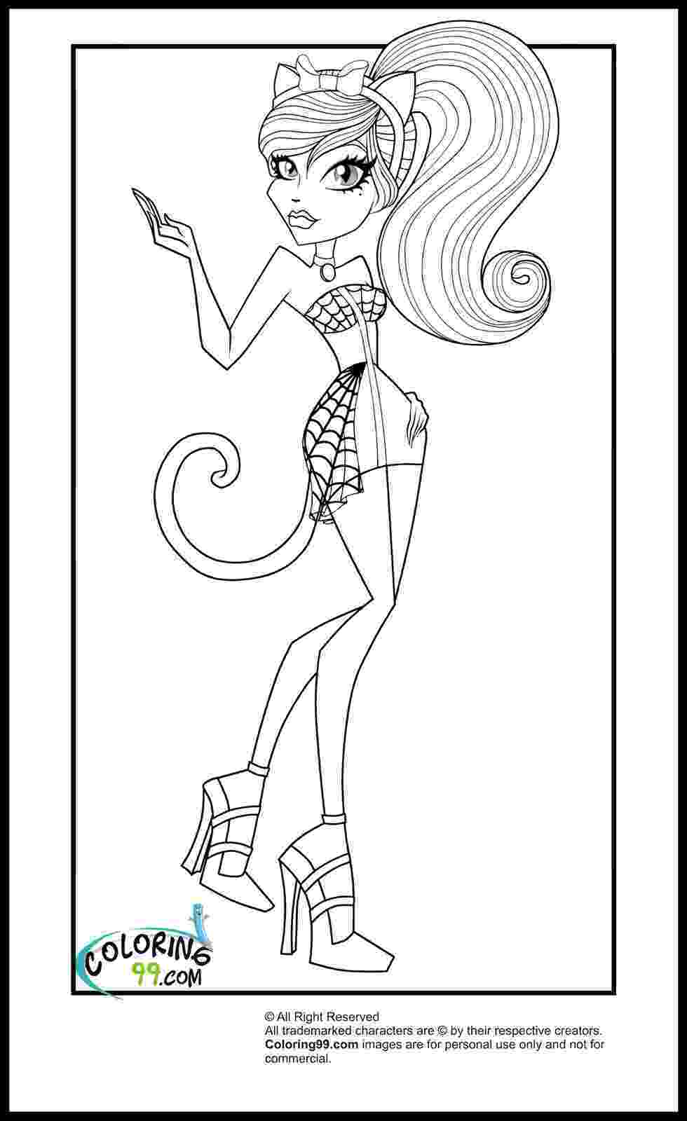 free coloring pages monster high monster high travel scaris coloring pages minister coloring free high monster pages coloring 