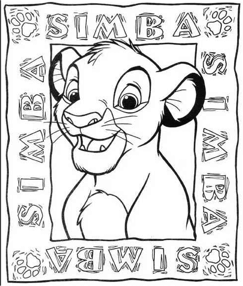 free colouring pages lion king the lion king coloring pages disneyclipscom pages king colouring free lion 