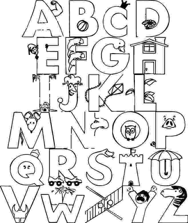 free printable alphabet letters coloring pages free printable alphabet coloring pages for kids best free printable coloring alphabet pages letters 