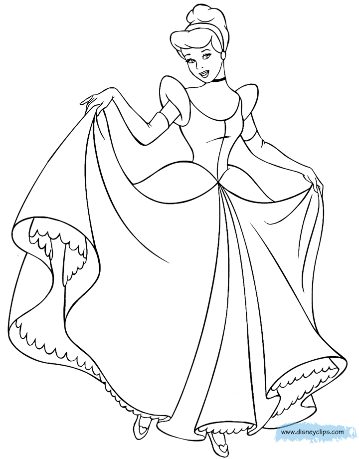 free printable cinderella coloring pages 10 images about cinderella on pinterest princess cinderella free printable coloring pages 