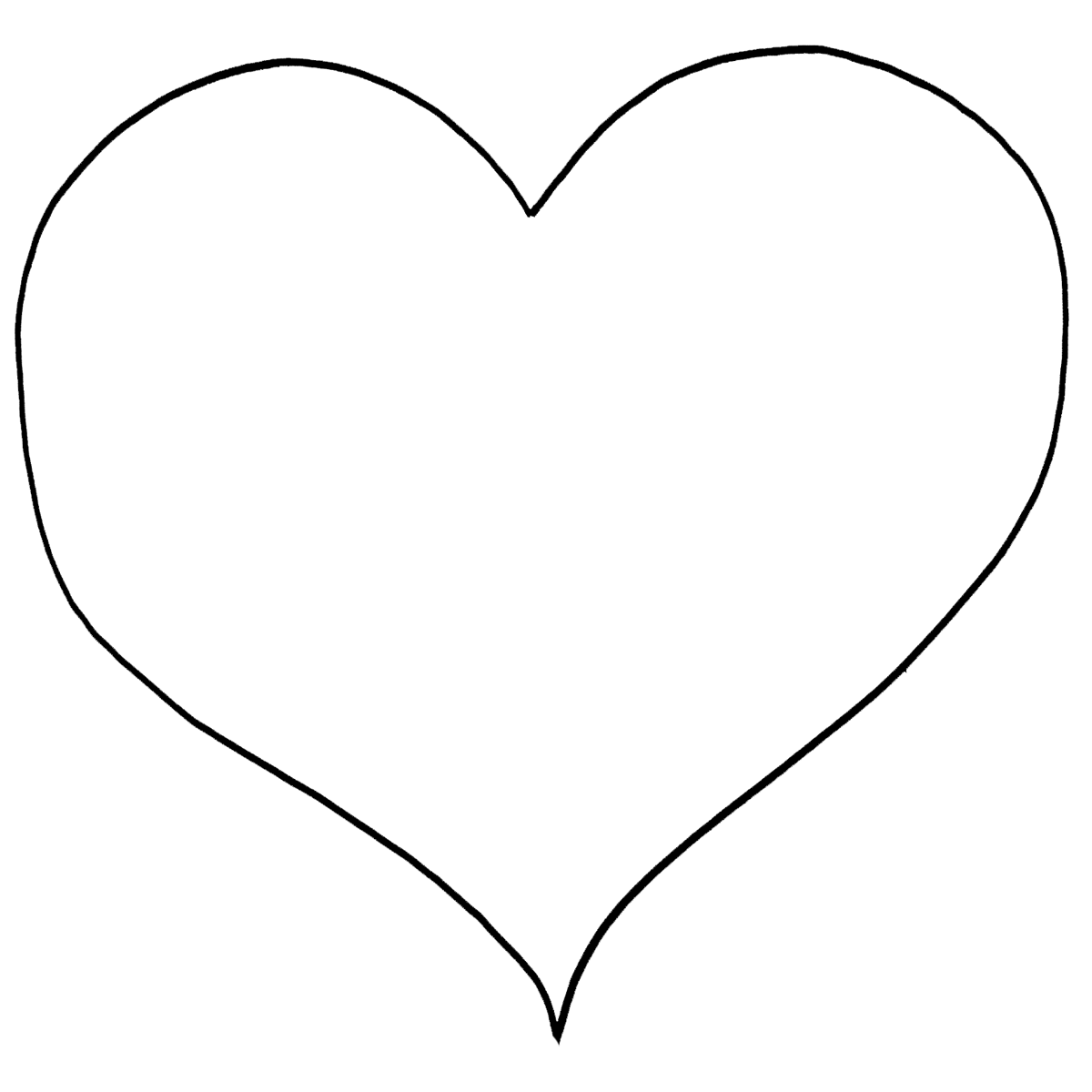 free printable colored hearts free printable heart coloring pages for kids colored printable hearts free 