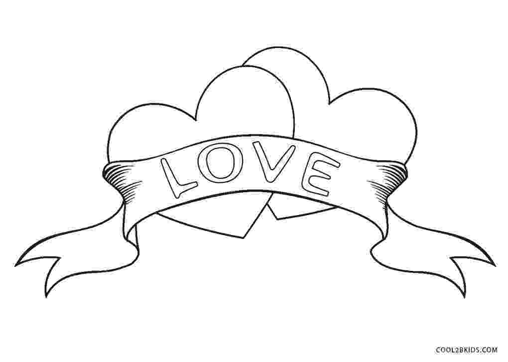 free printable colored hearts free printable heart coloring pages for kids free hearts printable colored 