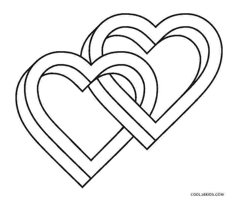 free printable colored hearts free printable heart coloring pages for kids hearts printable colored free 1 1