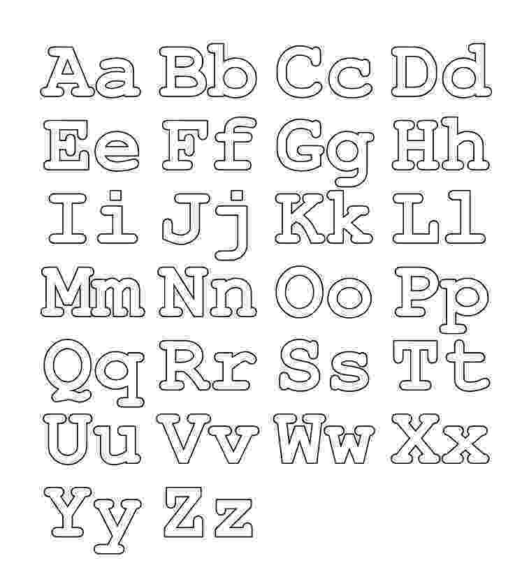 free printable coloring alphabet letters standard letter printables free alphabet coloring page coloring printable alphabet letters free 