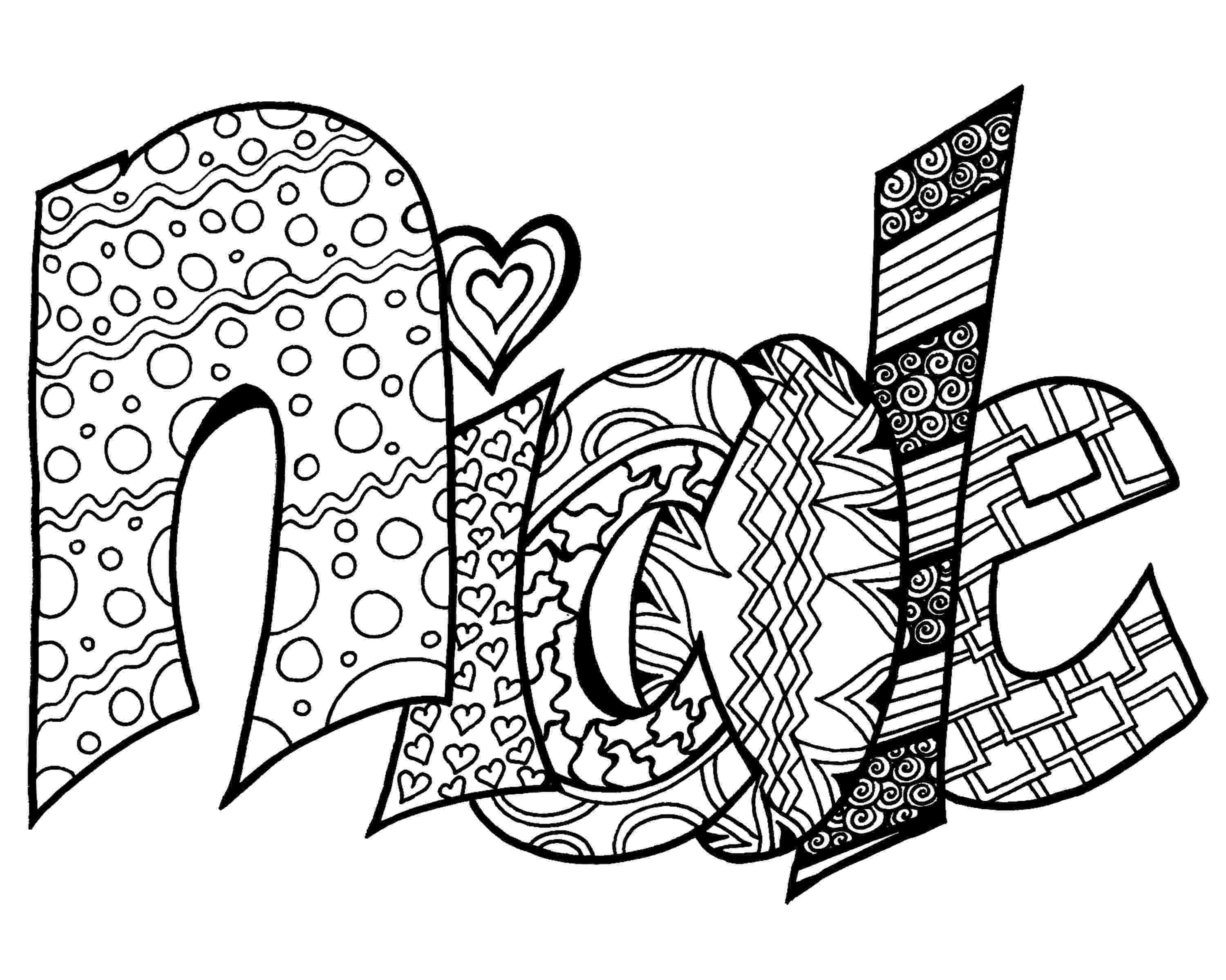 free printable coloring sheets with names free printable name coloring pages at getcoloringscom sheets names free with coloring printable 
