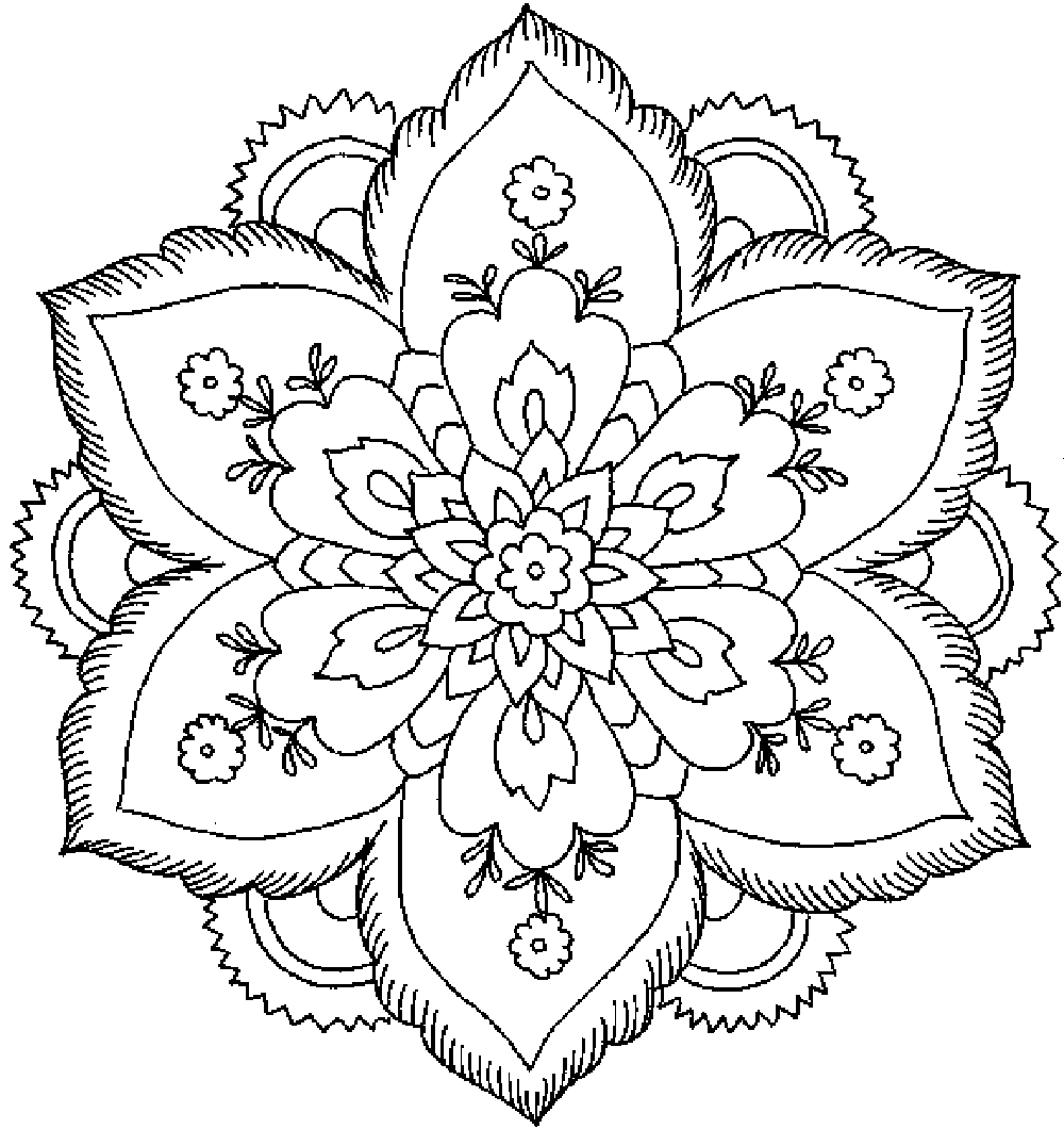 free printable flower coloring pages for adults adult coloring pages printable printable pages for free flower coloring adults 