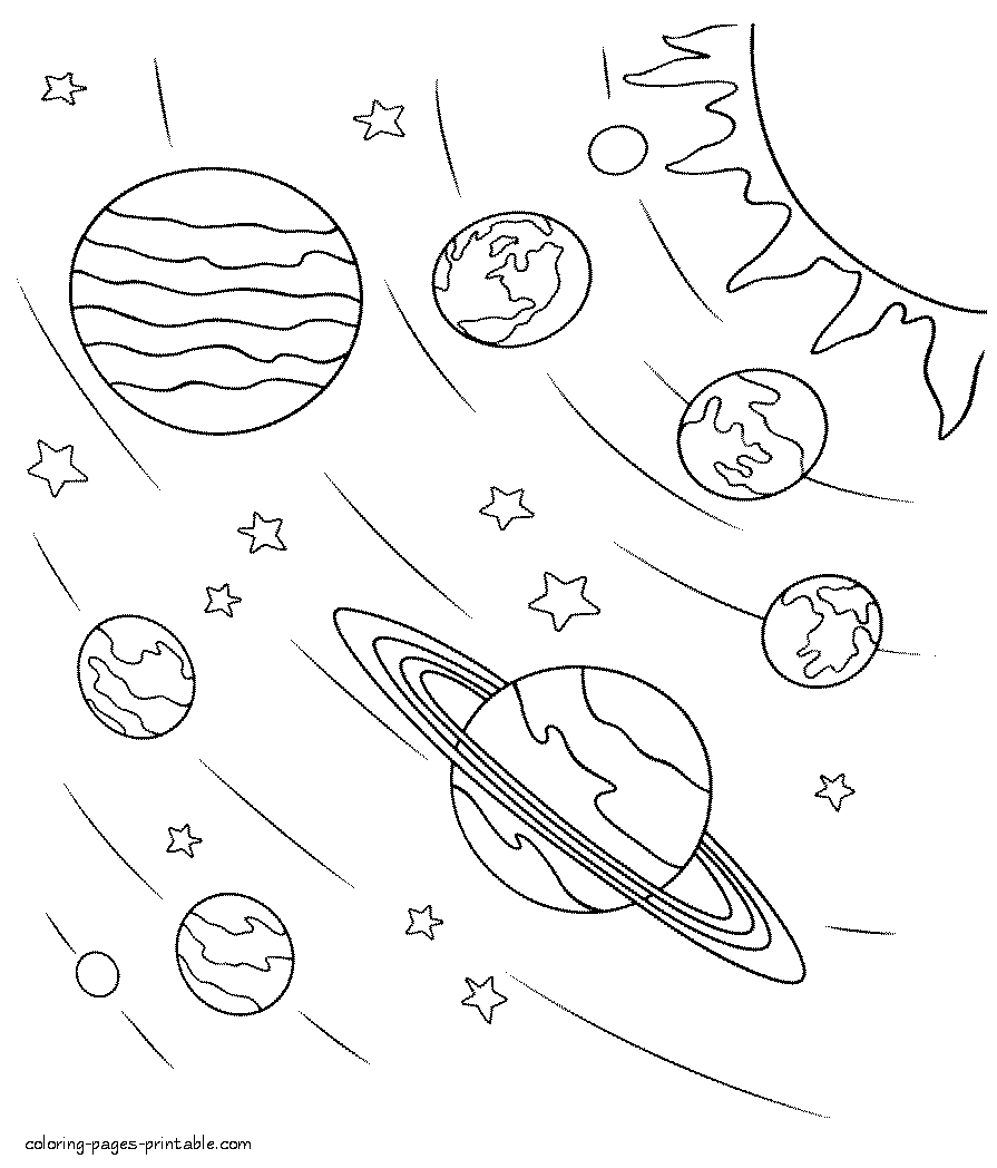 free space printables coloring pages space coloring pages to download and print for free pages printables coloring free space 